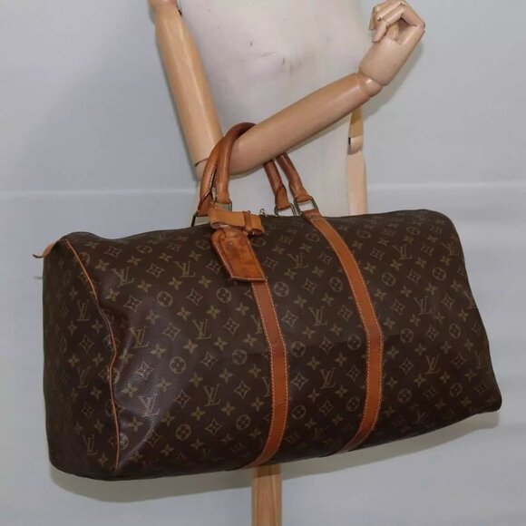 LOUIS VUITTON Monogram Keepall 55 Boston Bag - Picture 5 of 16